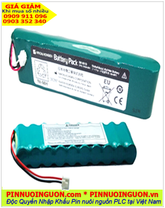 Pin Nihon Kohden 12V-4200mAh; Pin sạc NiMh thay pin Nihon Kohden 12V-4200mAh chính hãng 